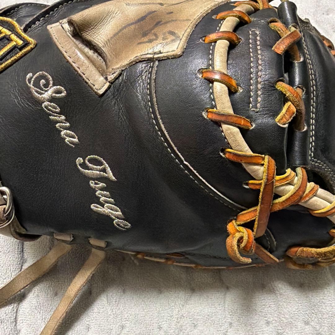 【*オ様 プロ実使用　キャッチャーミット
