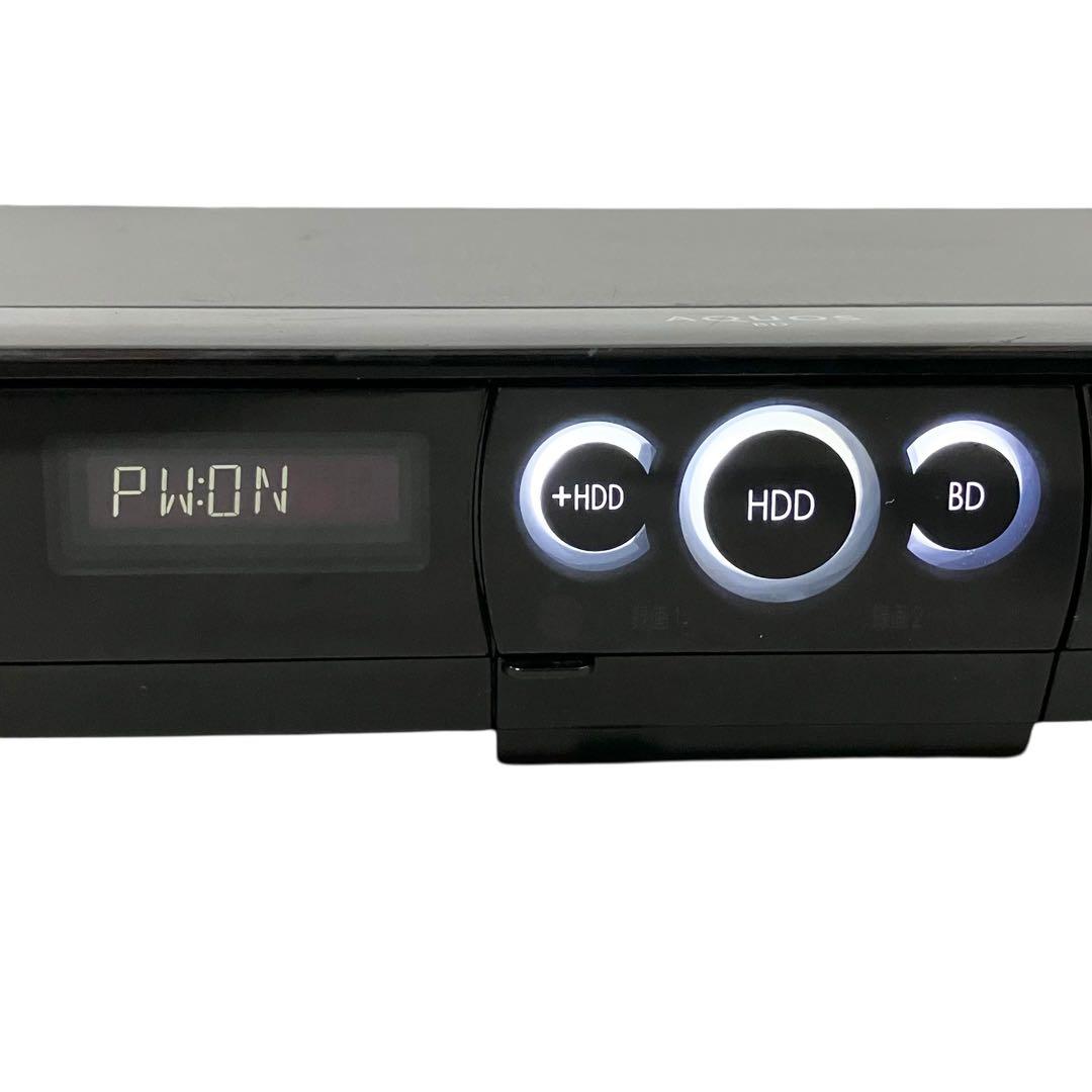 シャープ 2番組同時録画 ブルーレイレコーダー AQUOS BD-W520