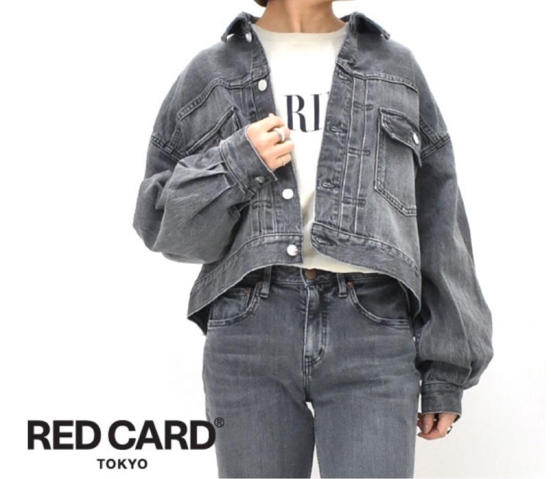 yyy★【新品未使用】RED CARD オーバーサイズデニムジャケット