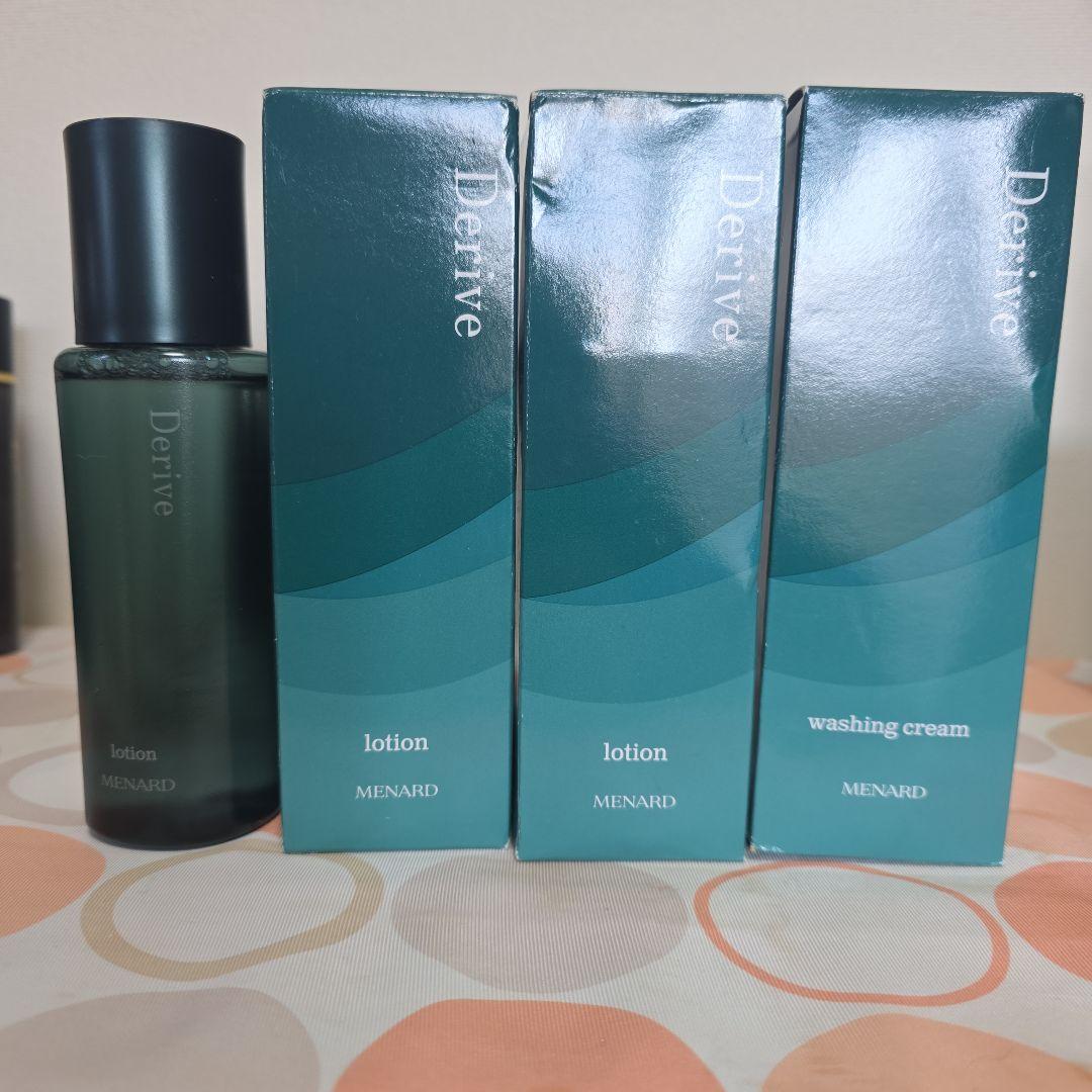 メナード デライブローション 160ml×3本、ウォッシングクリーム１本