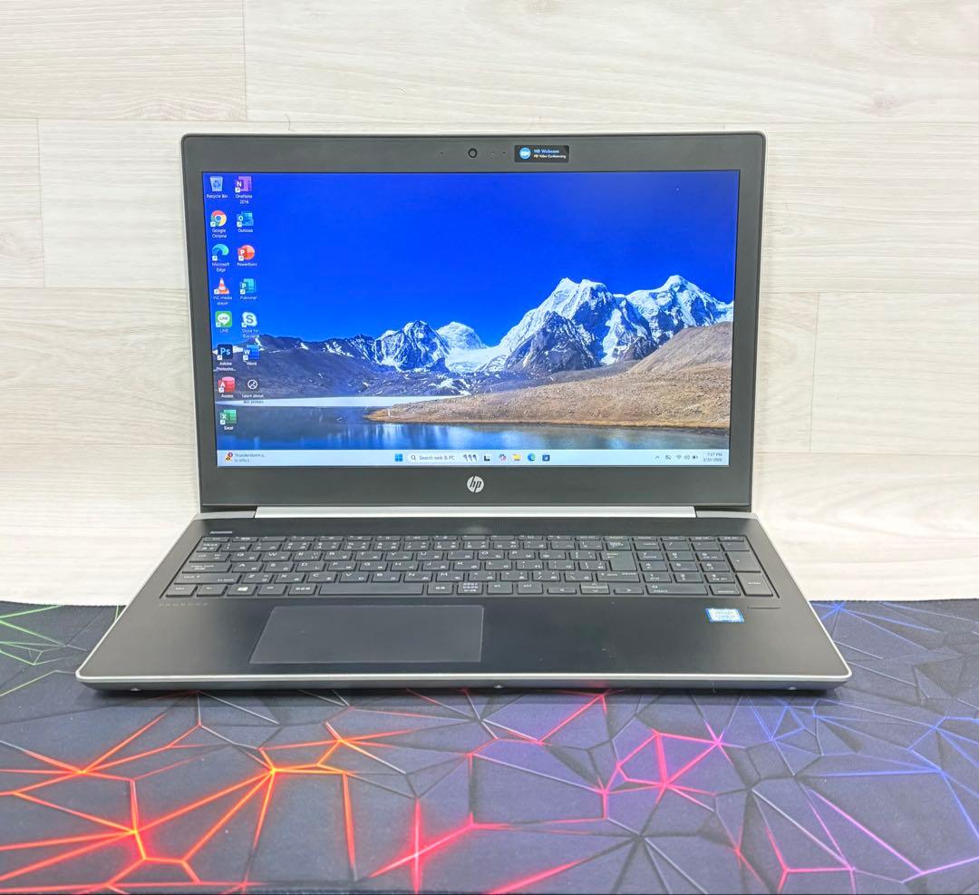 8世代HP ProBookエイチピーCorei5ノートパソコン/8GB/フルHD