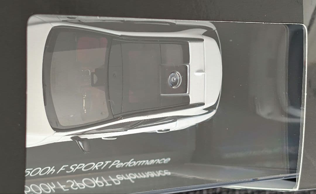 京商 LEXUS RX 500h 1/43 ミニカー ホワイトノーヴァ レクサス