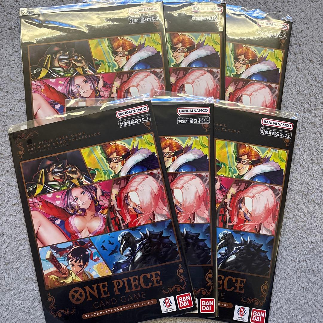 ワンピース プレミアムカードコレクション vol.2 6セット