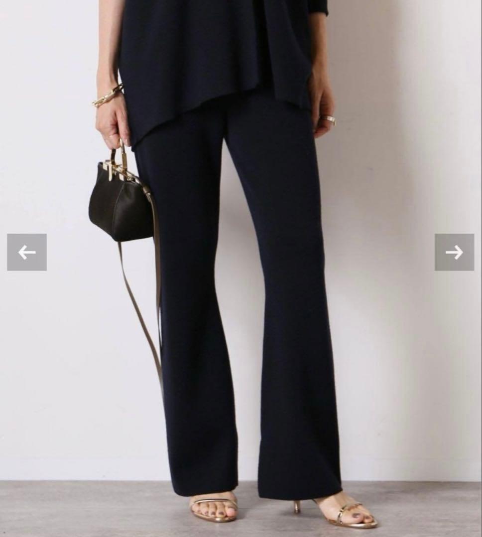 Deuxieme Classe スムースニットパンツ36