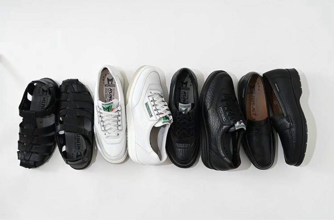 mephisto sam ブラック　サンダル　42 supply tokyo