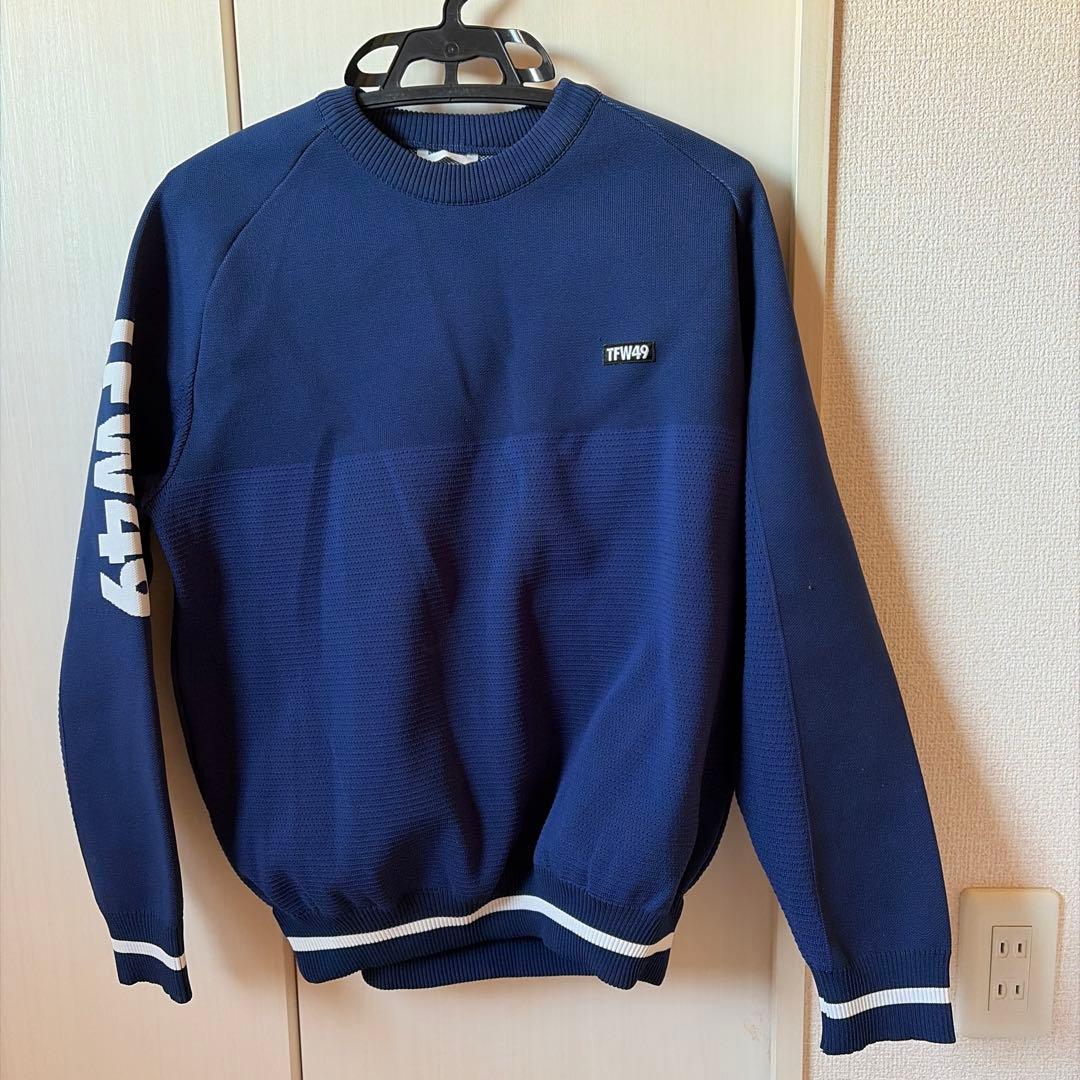 TFW49 ネイビー L セーター