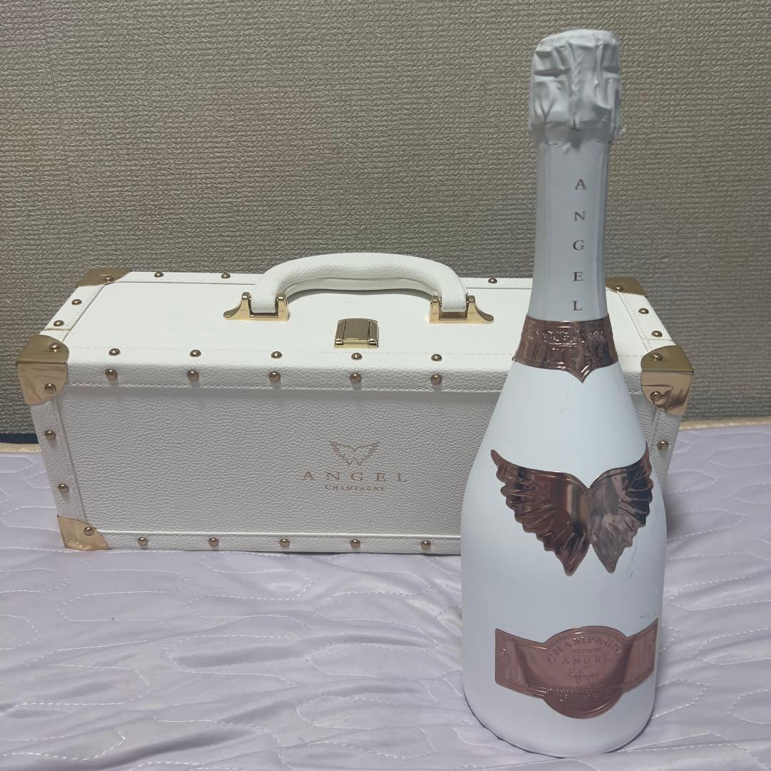未開封　ANGEL シャンパン ホワイトロゼ 750ml ケース付き