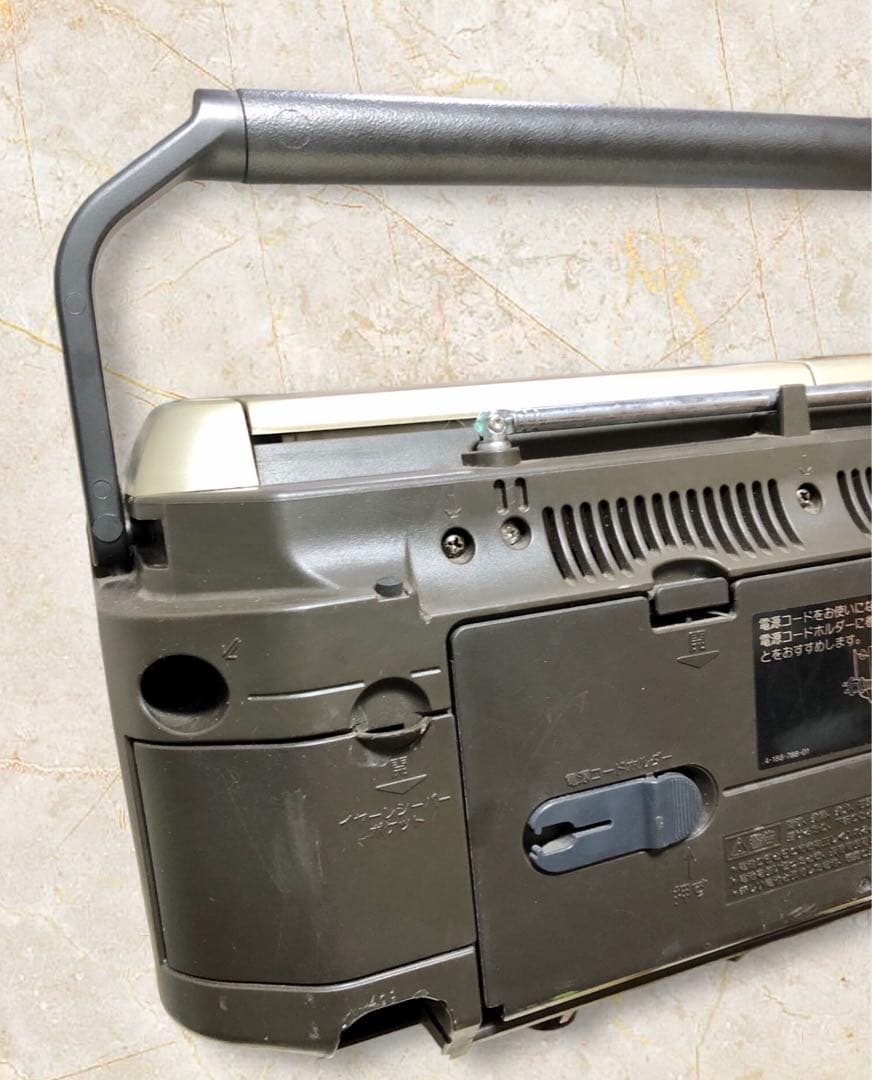 奇跡のカード全付属SONY ソニー CDラジオカセットレコーダーCFD-A110