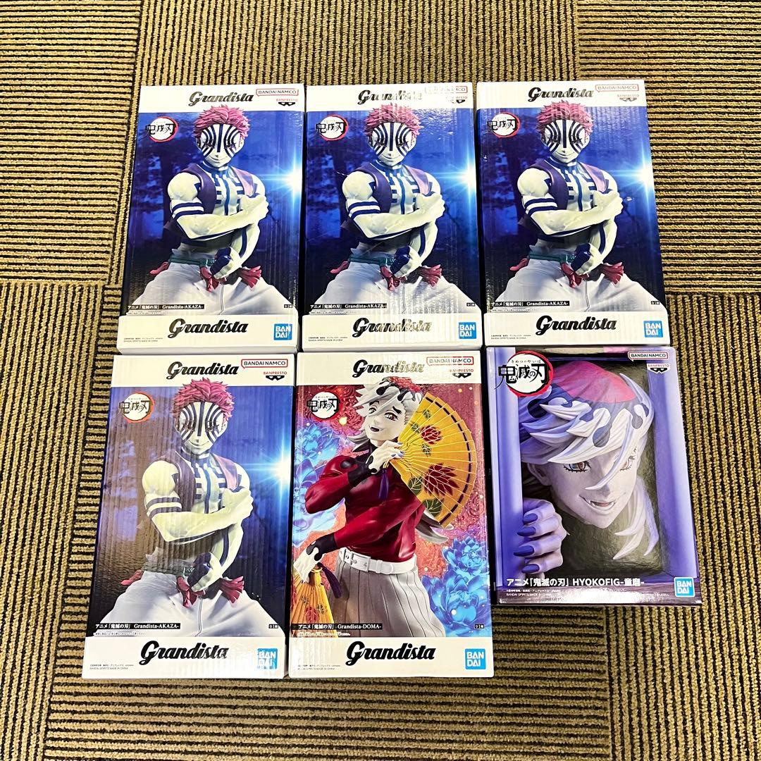 鬼滅の刃　プライズ系フィギュア　6点まとめ売り