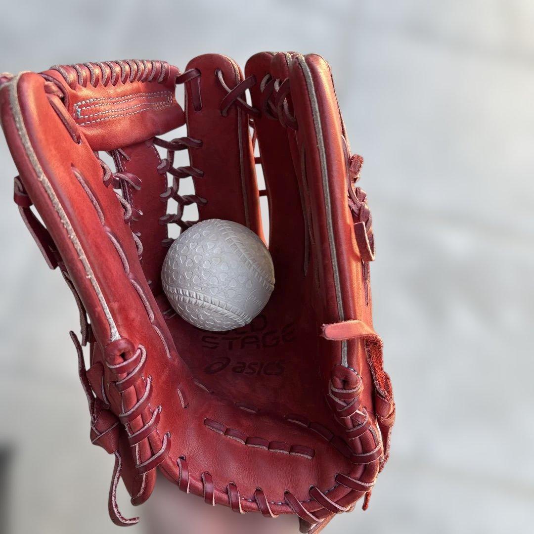 ASICS GOLDSTAGE 軟式 外野用グローブ