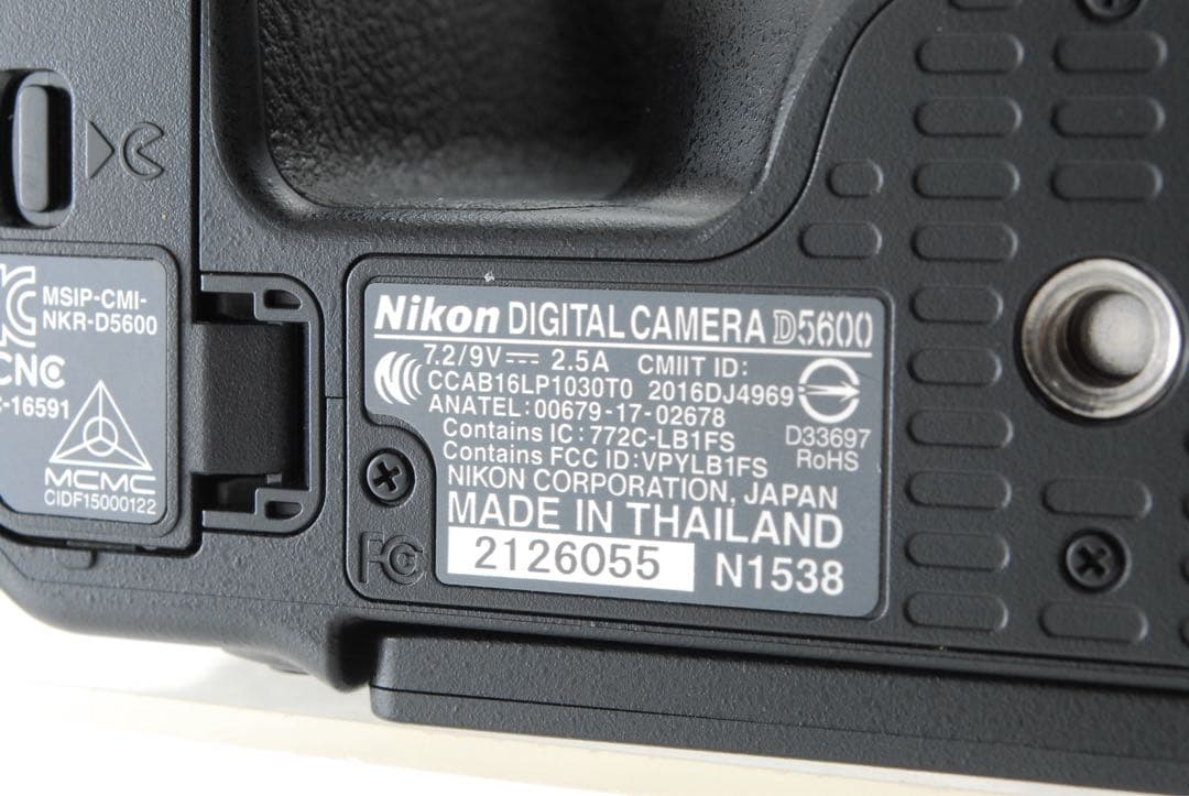 ✨極美品✨ニコン D5600❤️わずか2,548ショット！