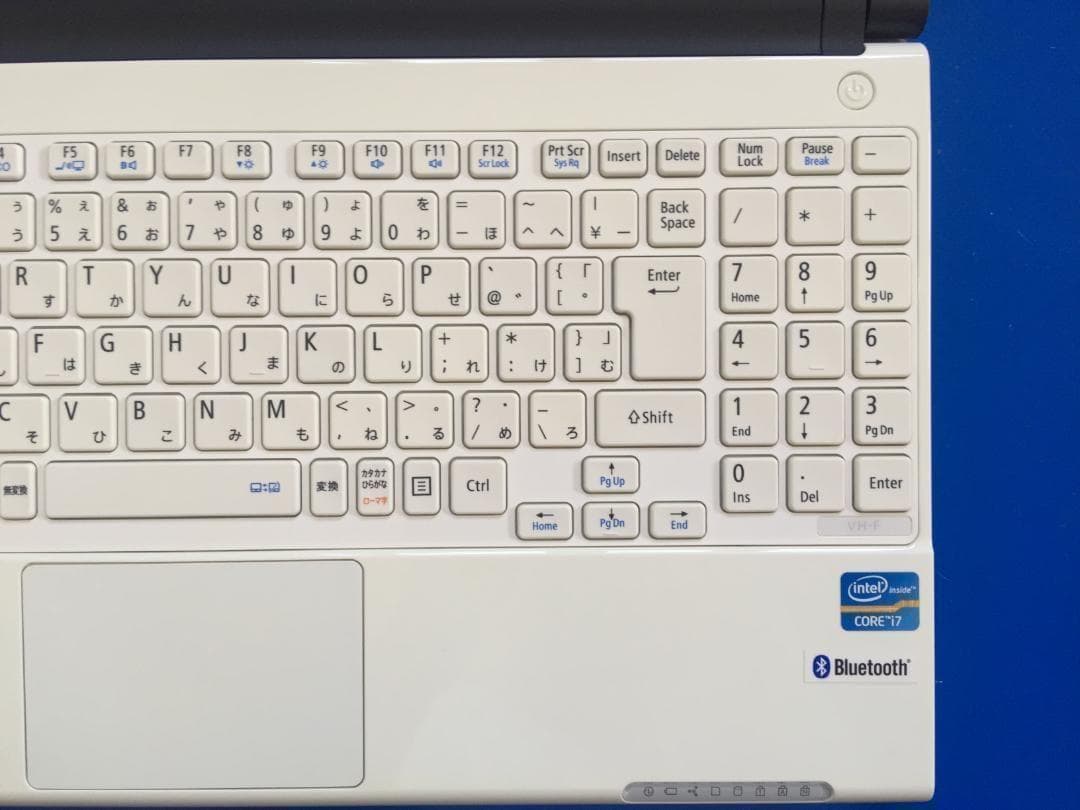 NEC VK20H/H-F 13.3型 コンパクト テンキー付きノートパソコン