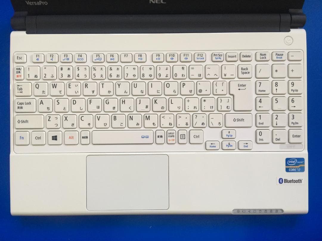 NEC VK20H/H-F 13.3型 コンパクト テンキー付きノートパソコン