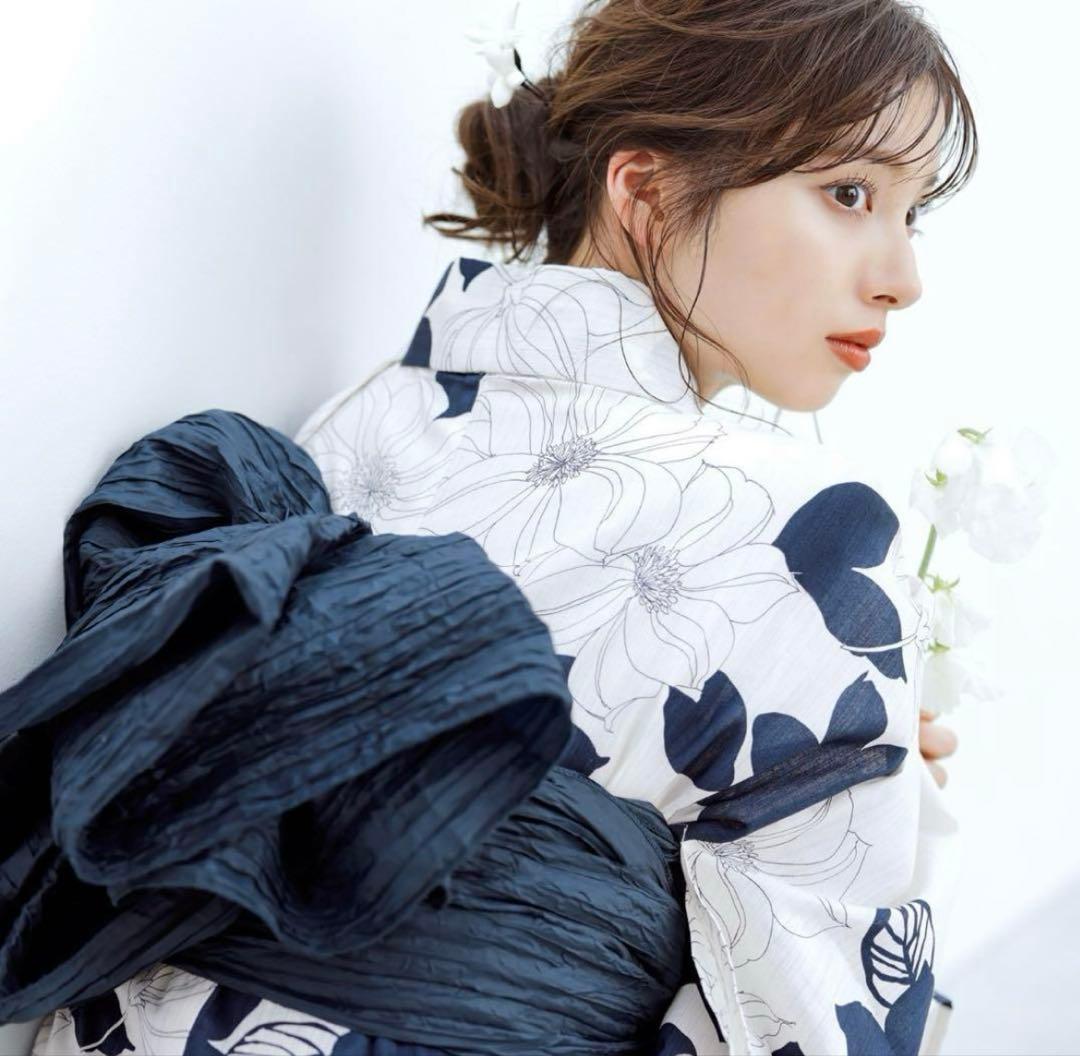 Dita 夕凪の和調古典　浴衣帯下駄セット