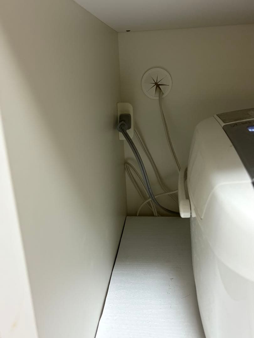 【11/22発送予定】美品ホワイト 食器棚 ガラス扉 引き出し付き