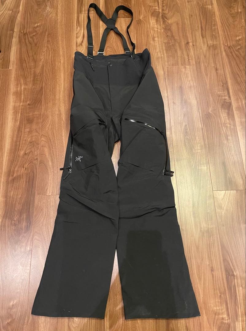 ARC'TERYX ラッシュ ビブ パンツ ウィメンズ ブラック 6サイズ