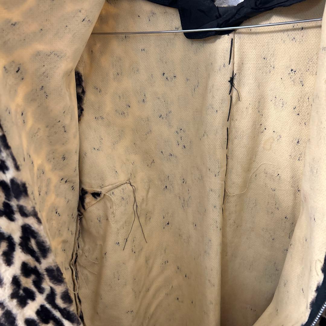 60'svintageレオパードワンピース 50’sロカビリー　モッズ　豹柄