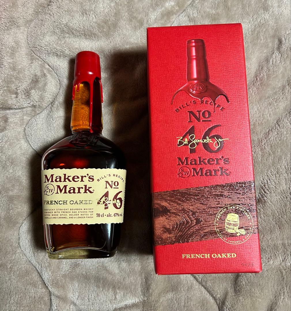 メーカーズマーク 46 フレンチオーク 2本セットです^ ^