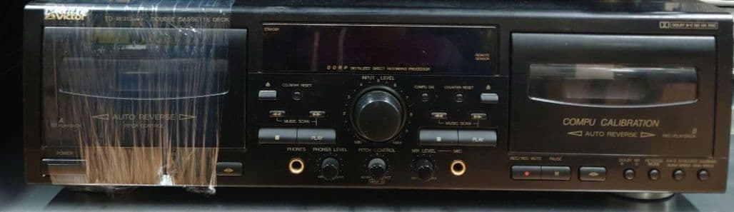 ■Victor　TD-W313MK2 カセットデッキ