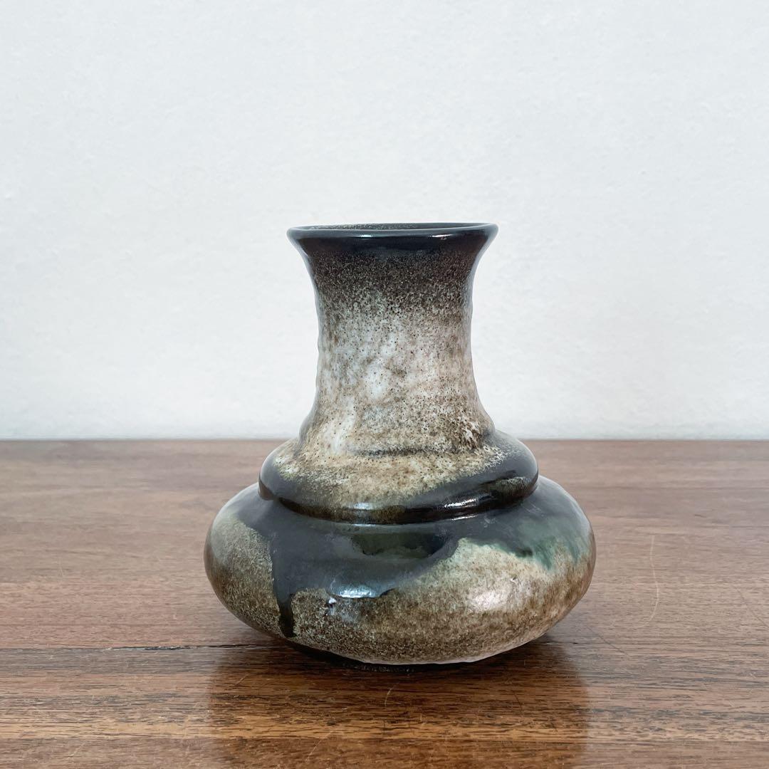 【ドイツ Ruschaの花瓶】ヴィンテージ ミッドセンチュリー 329