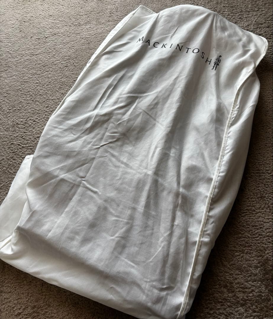 papi-co様マッキントッシュ ハンビー ミルクティー ウールコート サイズ8
