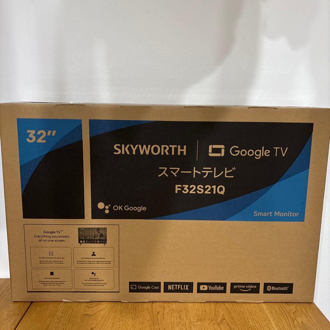 SKYWORTH 32インチ スマートテレビ F32S21Q