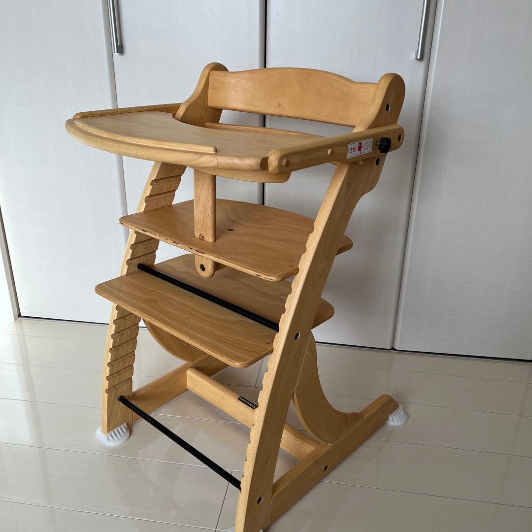 【美品】 すくすくチェア　テーブル、ガード付