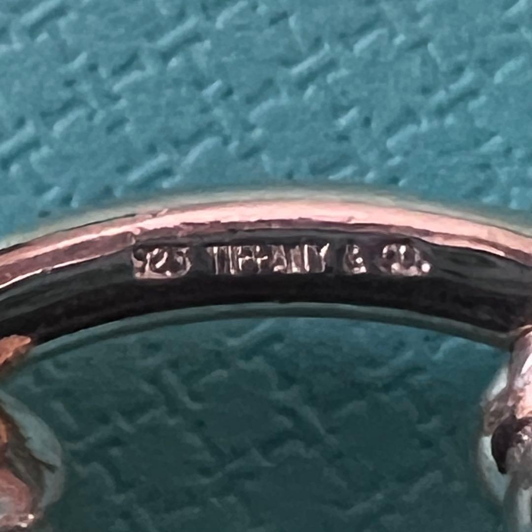 ☆極美品☆ティファニー　カフスボタン　ノット　ツイスト　シルバー　925