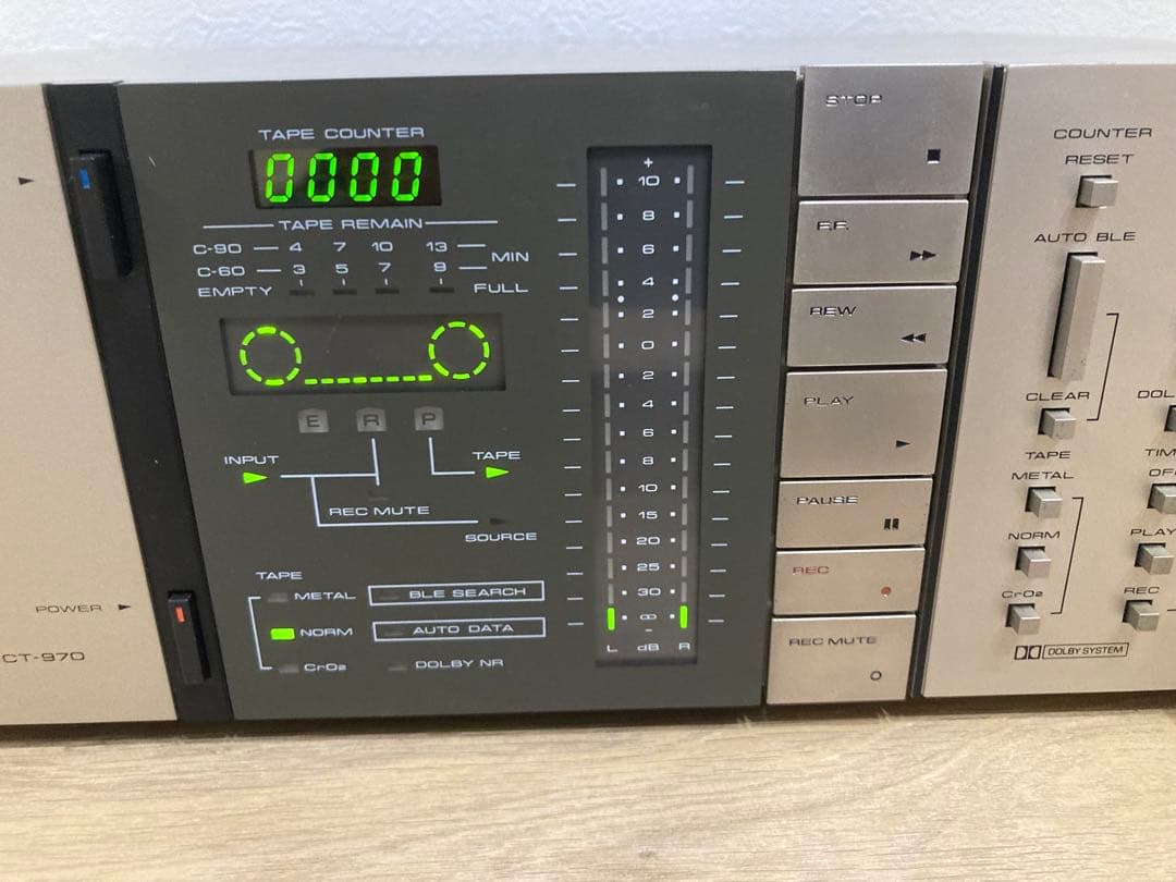 名機Pioneer CT-970 カセットデッキ パイオニア ジャンク
