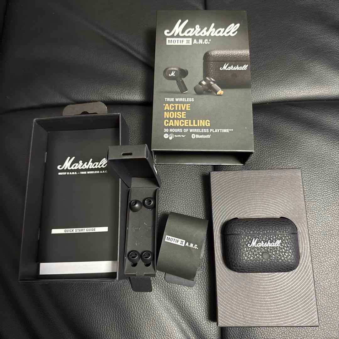 Marshall MOTIF II A.N.C. ワイヤレスイヤホン