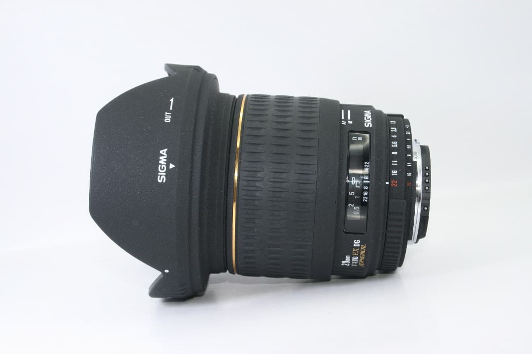 レンズ(単焦点) SIGMA 20mm F1.8D EX DG ASPH NIKON#345