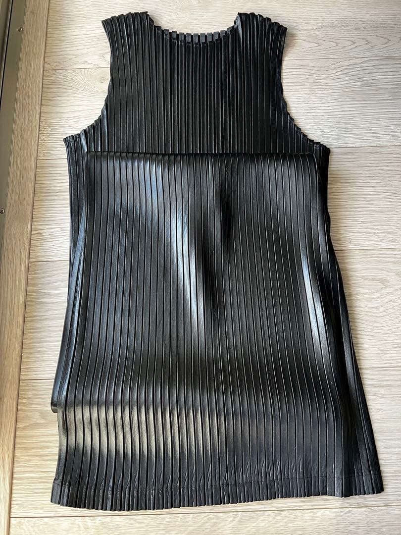 ISSEY MIYAKE GROSSED L PLEATS ワンピース