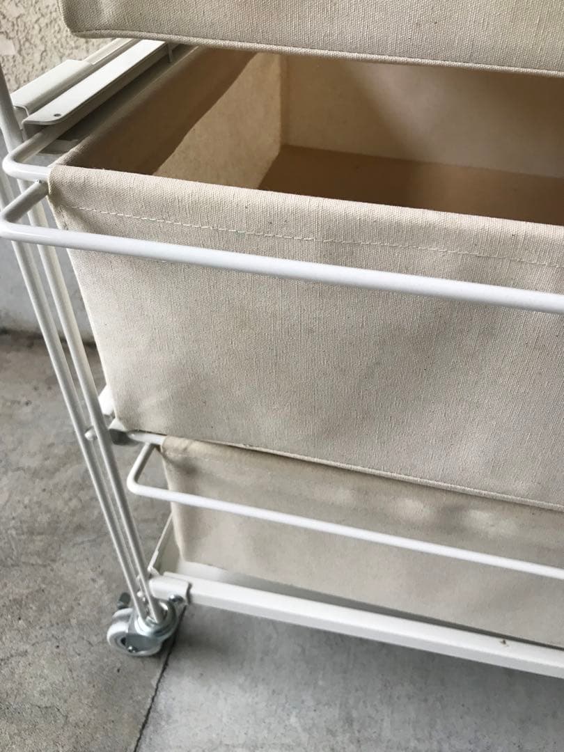 無印良品　 スチール　収納　引き出し　MUJI 帆布 ユニットシェルフ