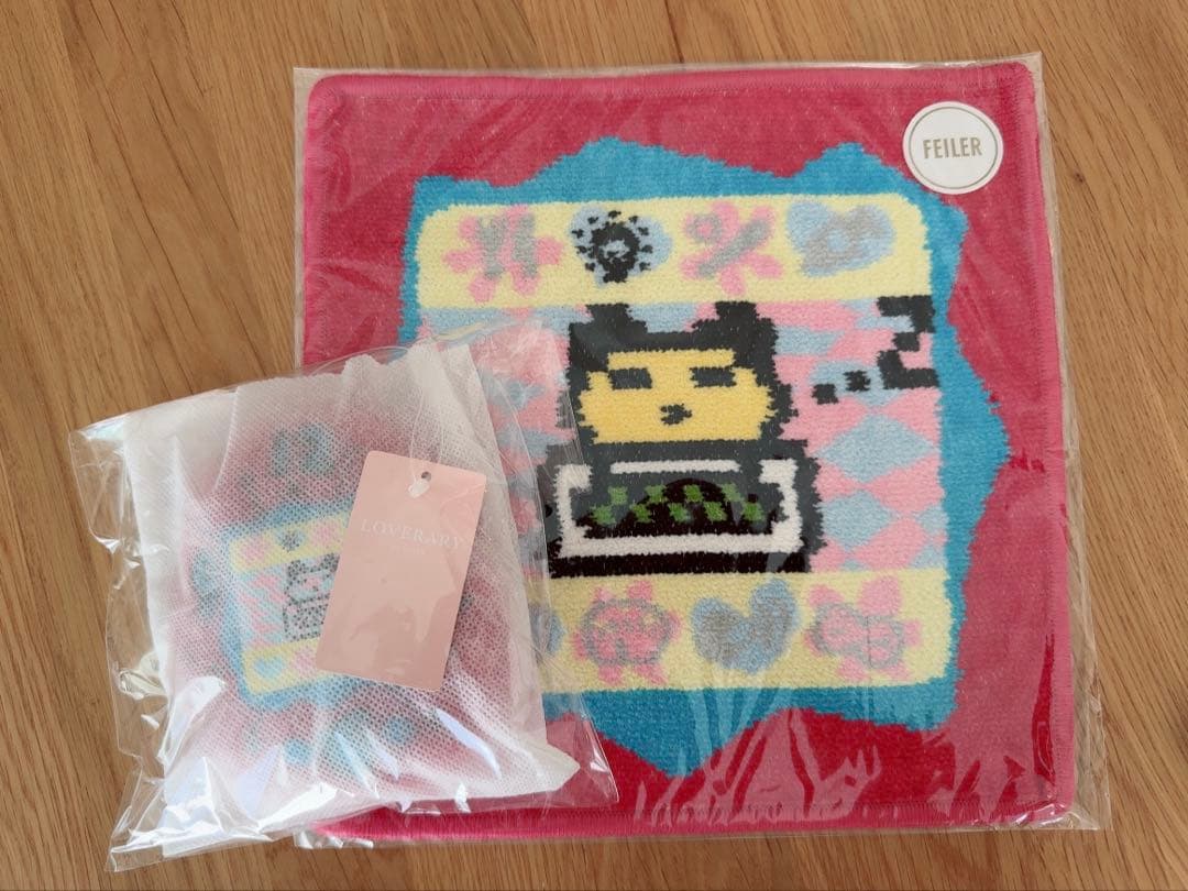 新品 FEILER フェイラー たまごっち ポーチ ハンカチ 2点 セット
