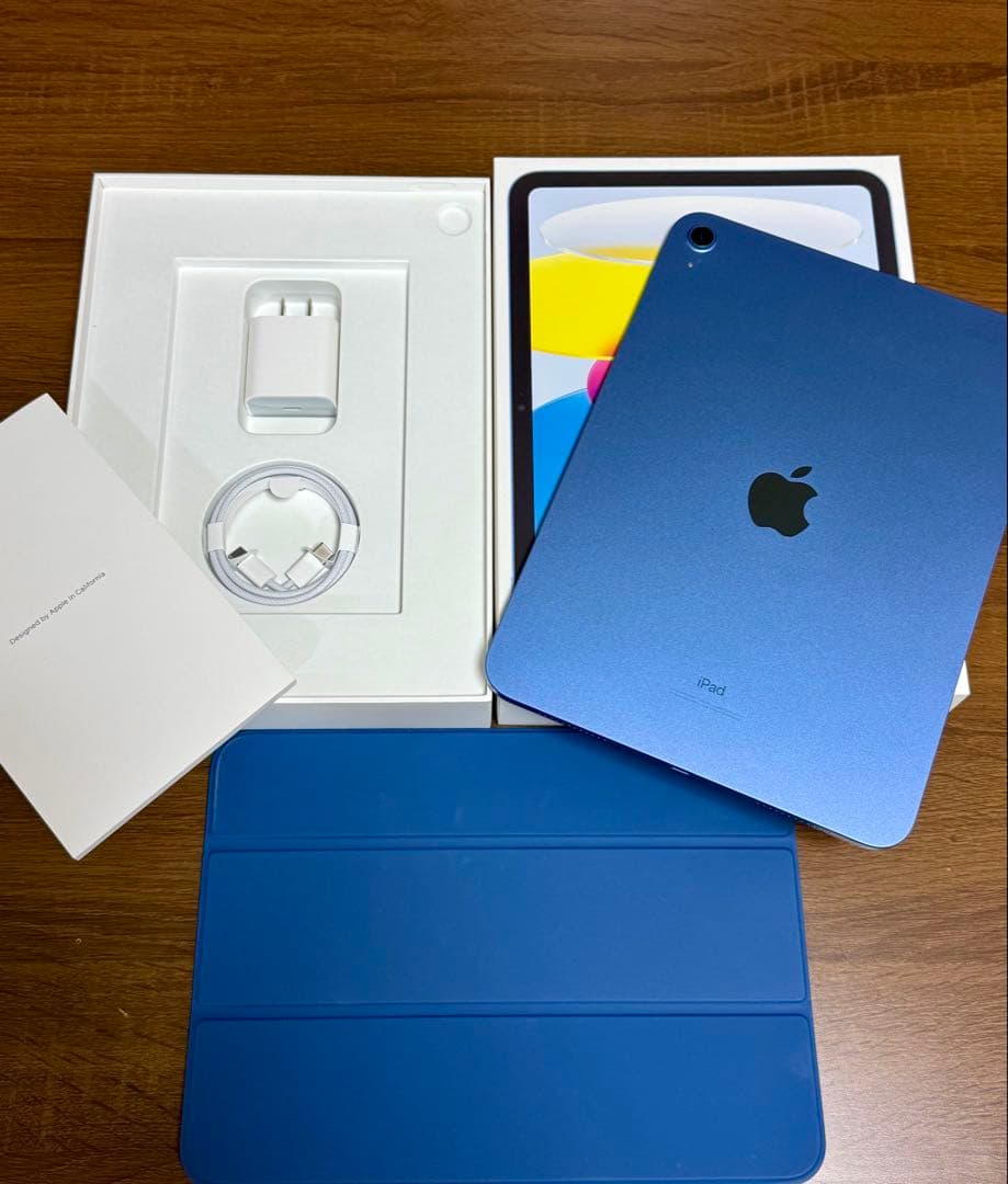 【新品同様】iPad (第10世代) ブルー 64GB Wi-Fiモデル
