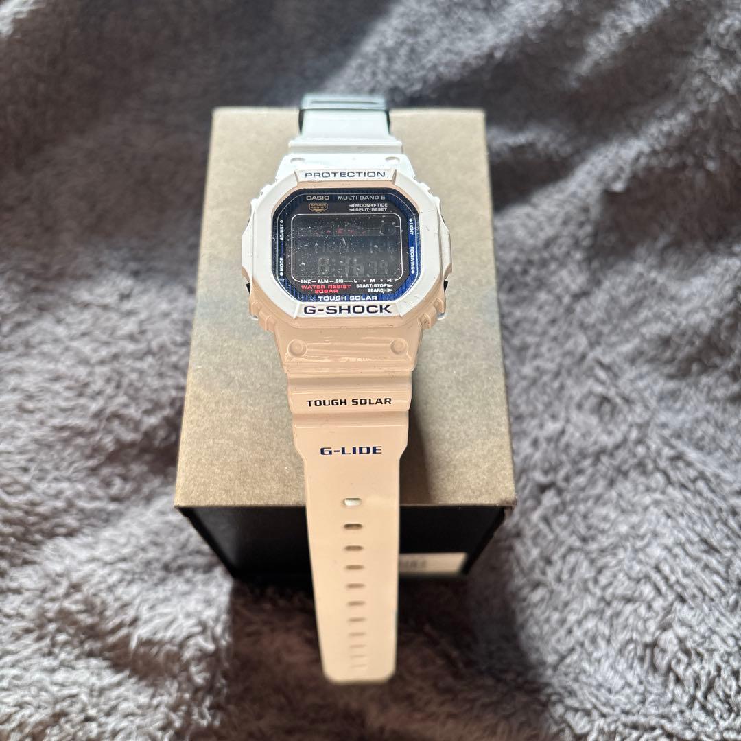 CASIO G-SHOCK GWX-5600C-7JF ホワイト ブルー カラー