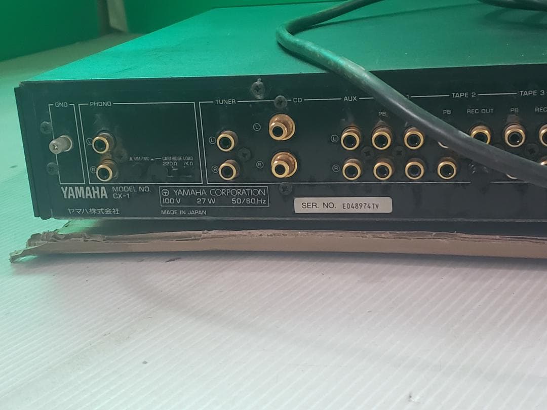 ヤマハ CX-1 プリアンプ