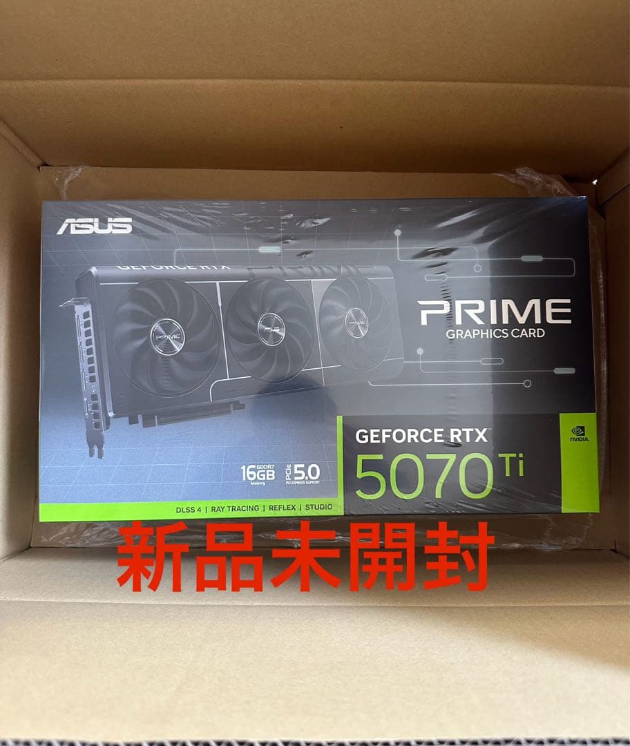 ASUS PRIME-RTX5070TI 新品未使用