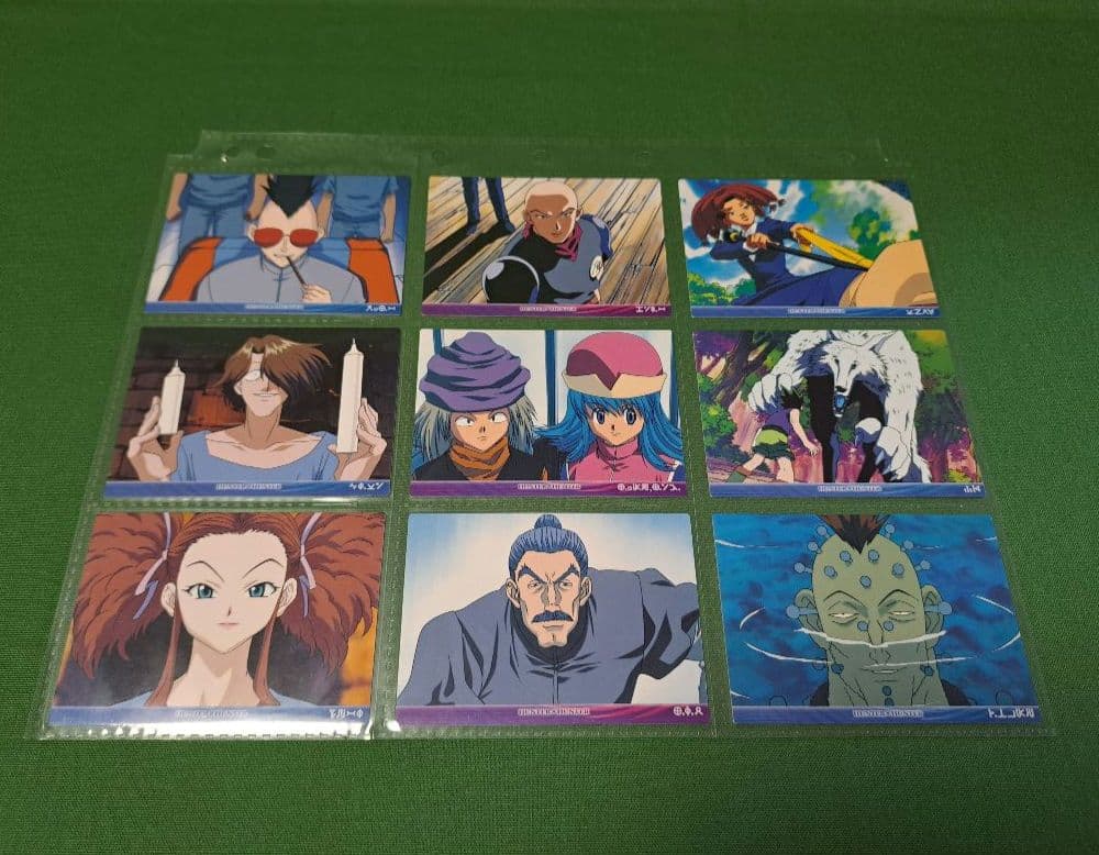 HUNTER×HUNTER カードダスマスターズ トレカ No.55~63