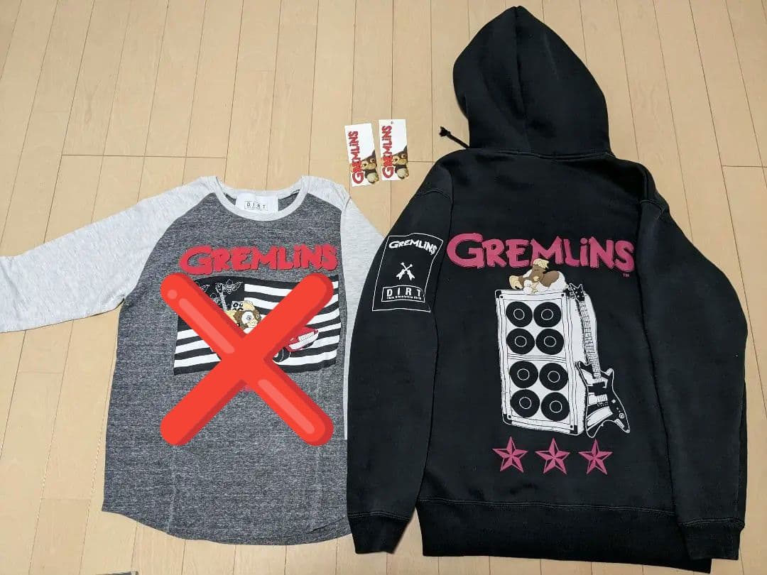 DIRT 100％ natural dirty グレムリン パーカー