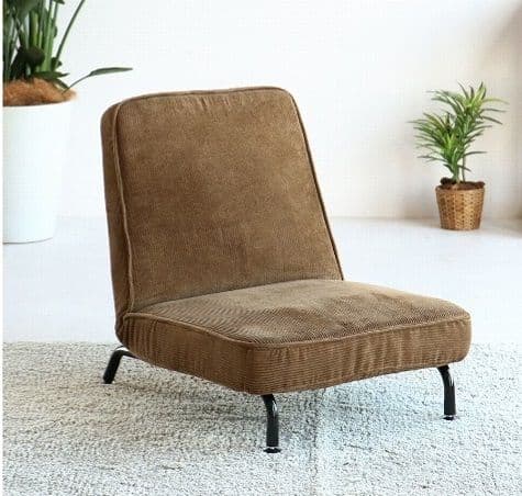 ゆ*み様 未使用品 ICHIBA/市場 1人掛けソファ「SF-3489BR」 ブ