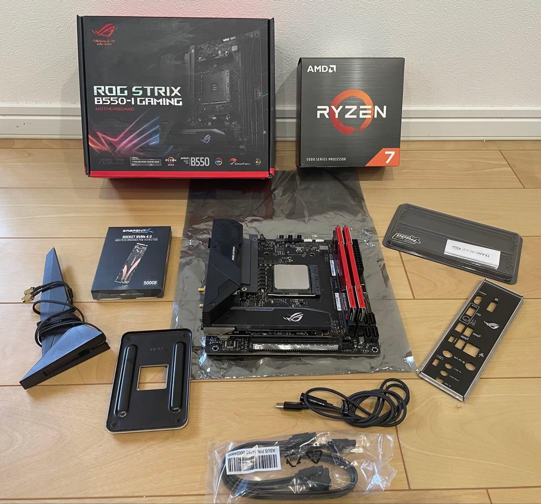 【Win11動作確認済】 PCパーツセット Ryzen 7 Mini-itx