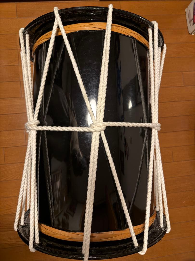 桶太鼓　1尺6寸（1.6尺）　三浦太鼓　ケース付き