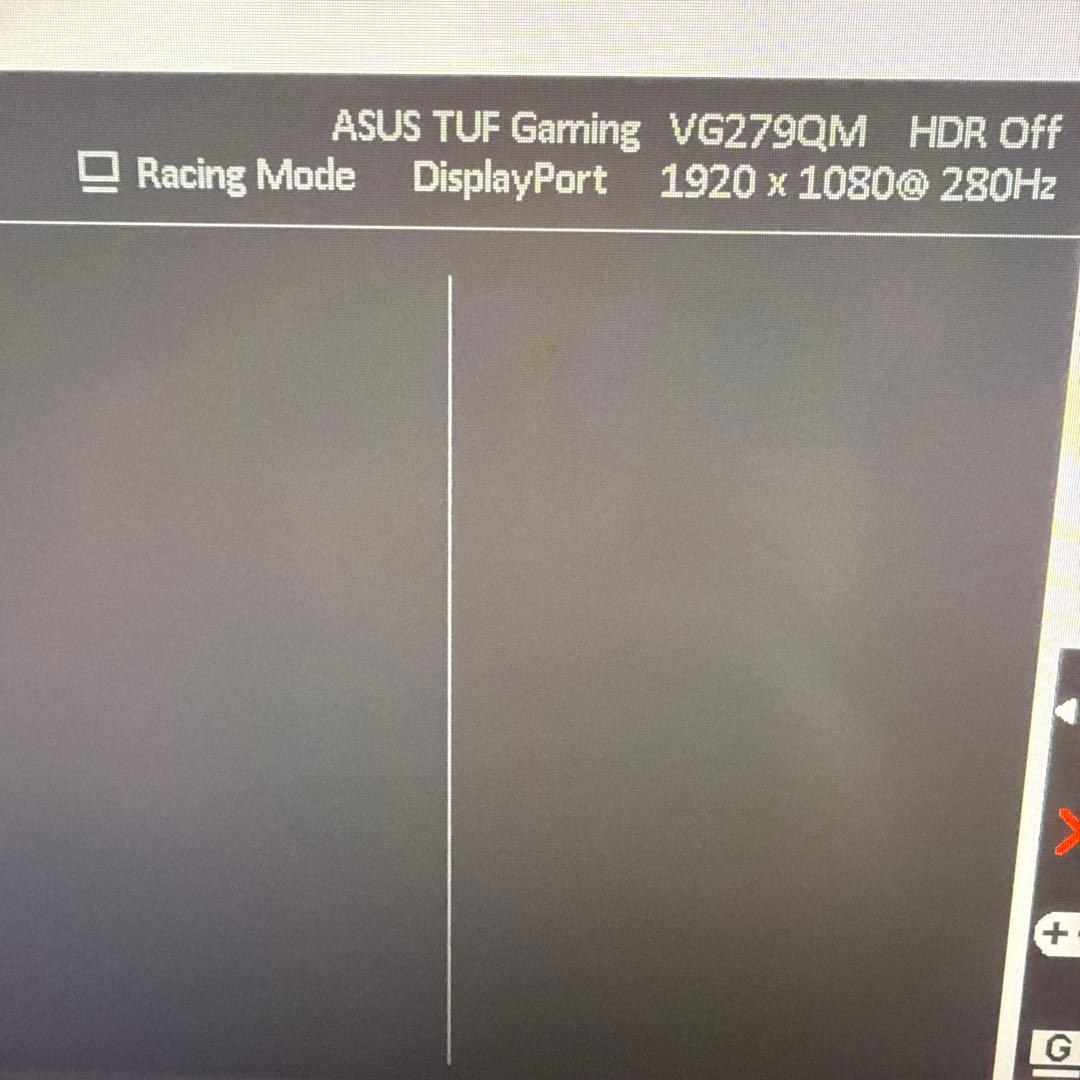 280Hz ディスプレイ(HDRにも対応)