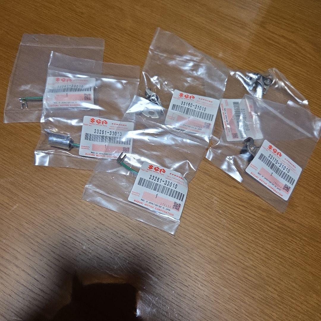 スズキ、純正、GT750、ポイント、コンデンサセット