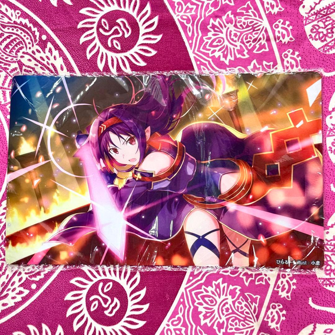 【超貴重】ソードアート・オンライン SAO ユウキ ぴらるーく プレイマット