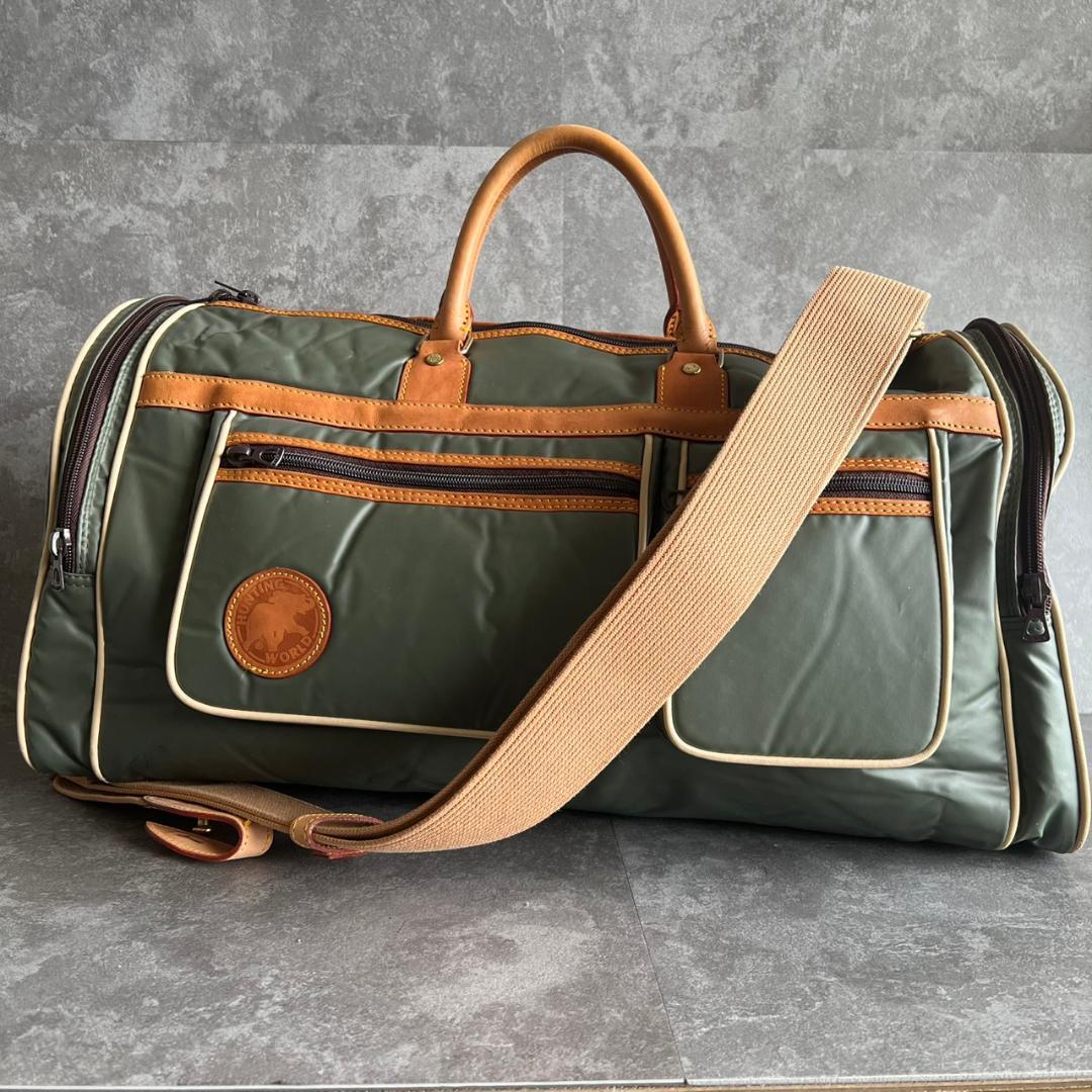⭐️現行品⭐️ハンティングワールド バチューサー ボストンバッグ 2way