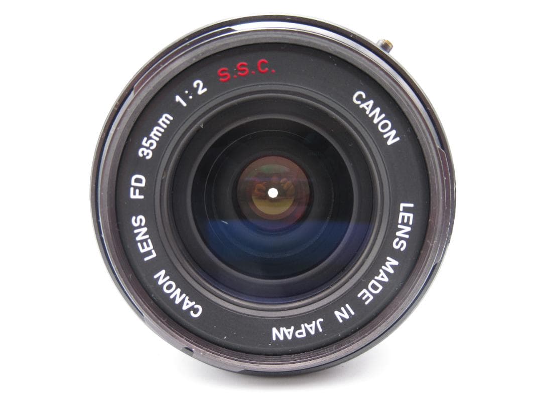 [レア Oマーク] Canon FD 35mm f/2 S.S.C. 管理A44