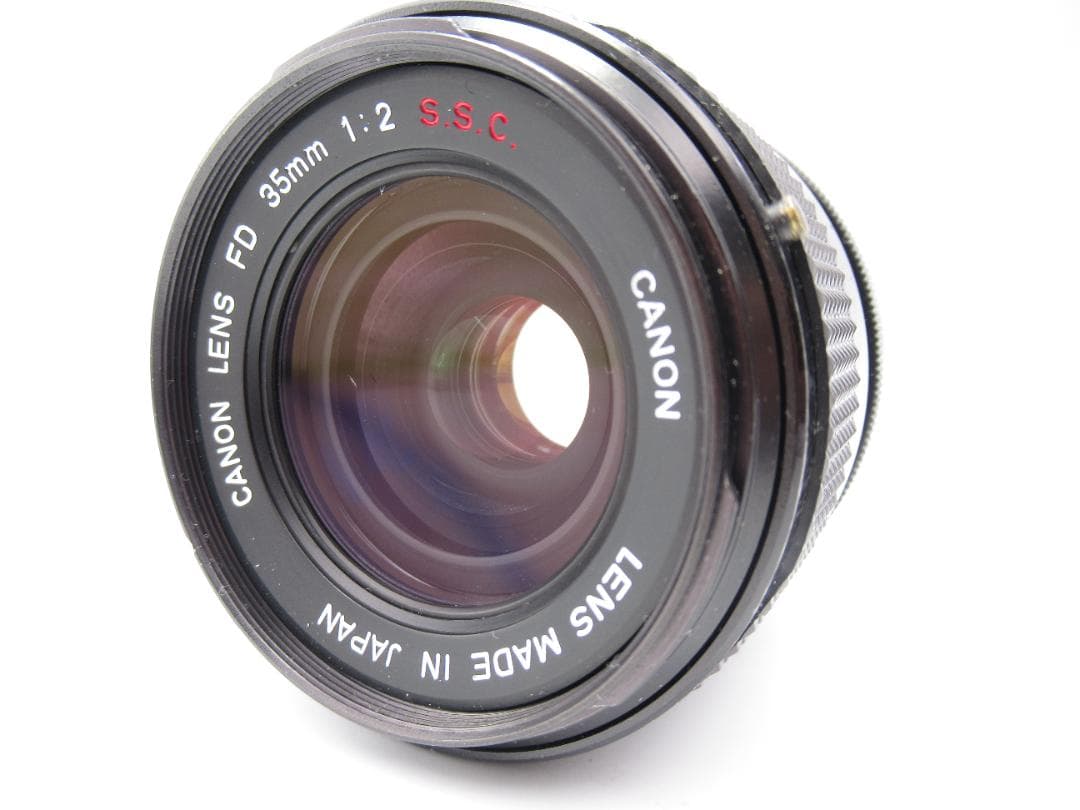 [レア Oマーク] Canon FD 35mm f/2 S.S.C. 管理A44