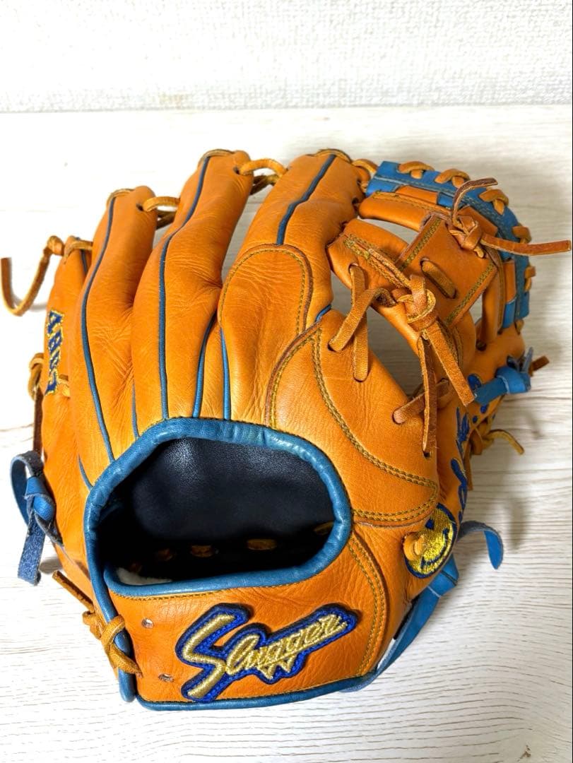 久保田スラッガー　軟式グローブ　オーダー　内野手　湯もみ型付け済